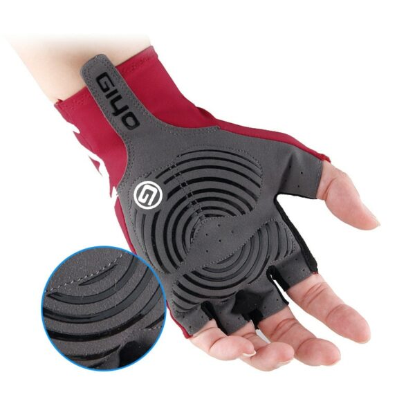 Giyo Half Finger Bike Gloves - Image 4
